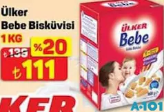 ÜLKER BEBE BİSKÜVİSİ 1 KG ÜLKER BEBE BİSKÜVİSİ 1 KG